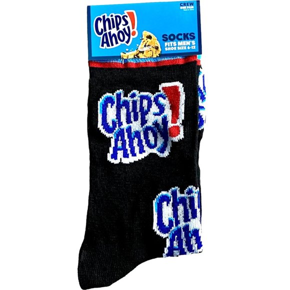 Mens Chips Ahoy Cookie Socks - Picture 1 of 3
